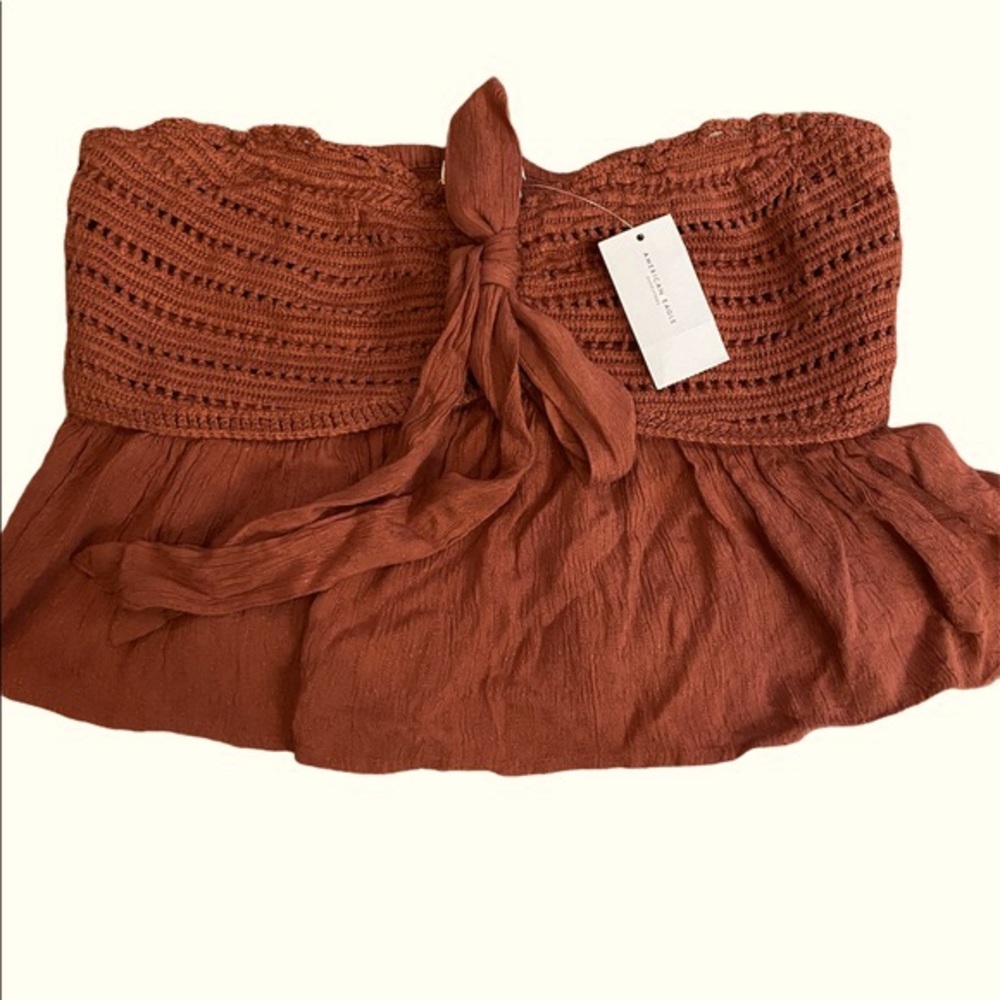 American Eagle flowy tube top